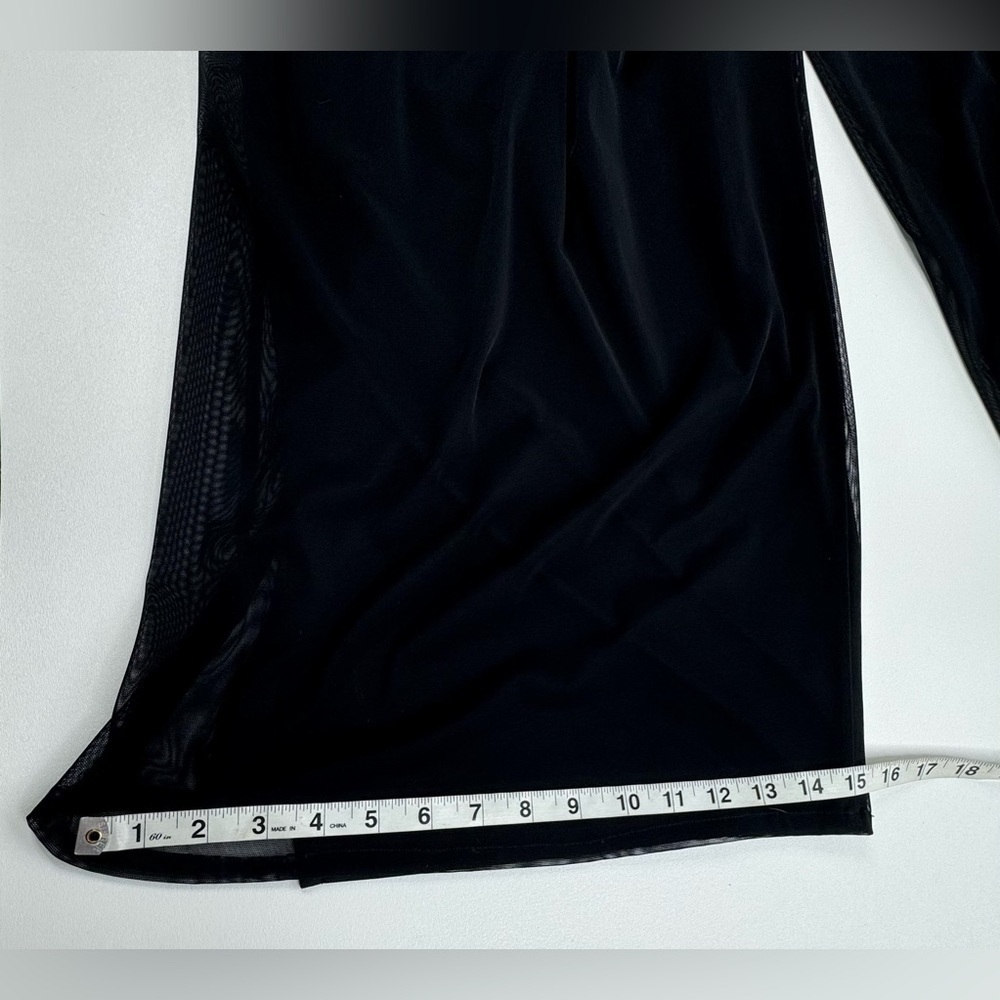 NWT Tadashi Shoji Seaton Chiffon Wide Leg Pull On Panel Pants Womens 3X - Picture 9 of 11